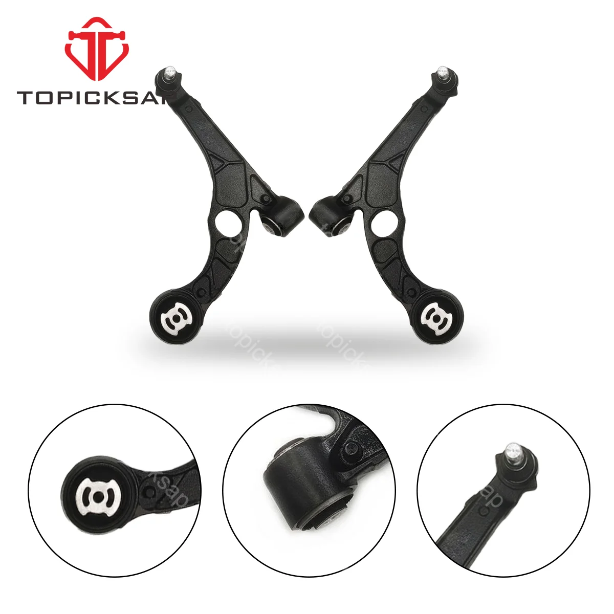 

TOPICKSAP Front Lower Control Arm Ball Joint Pair 2pcs Set for Chrysler 200 Dodge Dart 2013 2014 2015 2016 2017 4877849AA