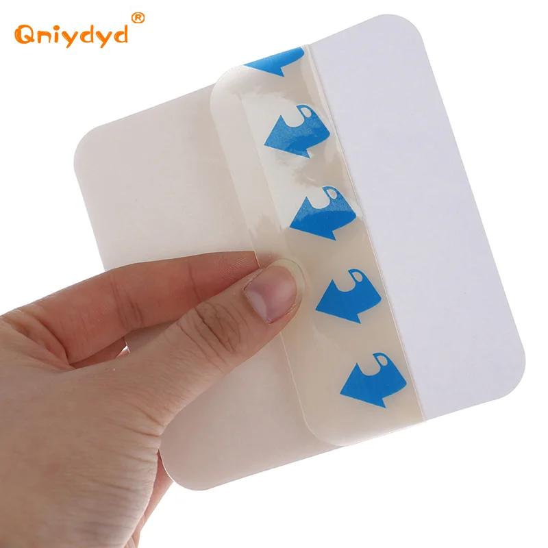 5PCS Hydrocolloid Adhesive Dressing Wound Dressing Sterile Thin Healing Pad Patches