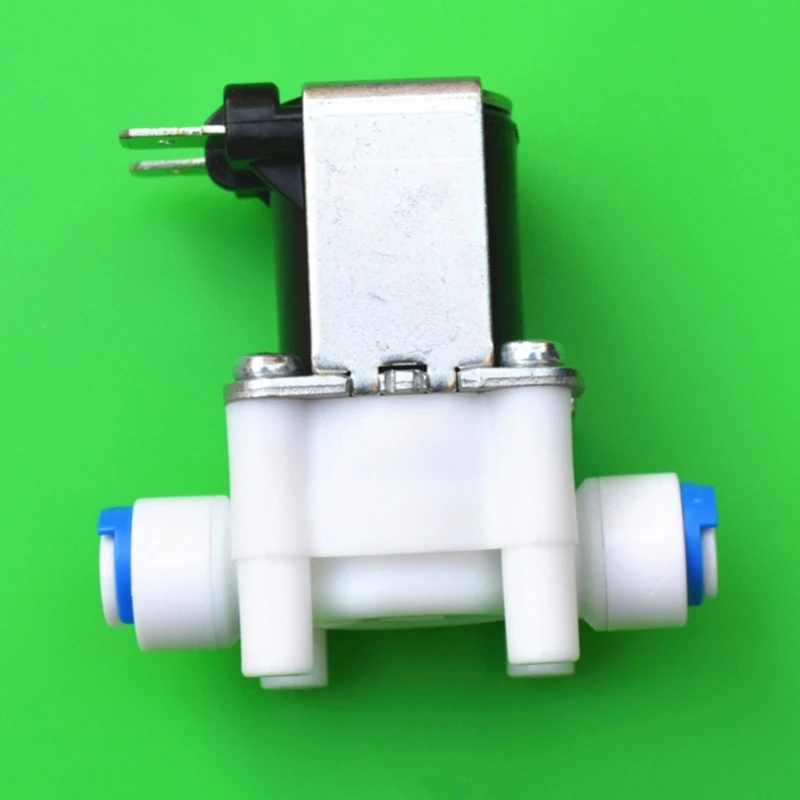 Efficient 110V/220V Water Regulator 1/4 Plastic Valves Fast Attachment 0.02-1.0Mpa Long Lasting Plastic Build for DIY