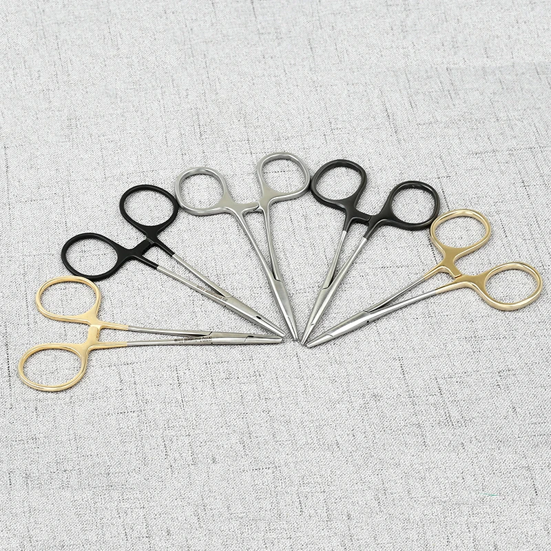 Korean-style 10cm needle holder for double eyelid threading and eyebrow lifting tool cosmetic ophthalmic clamping instrument