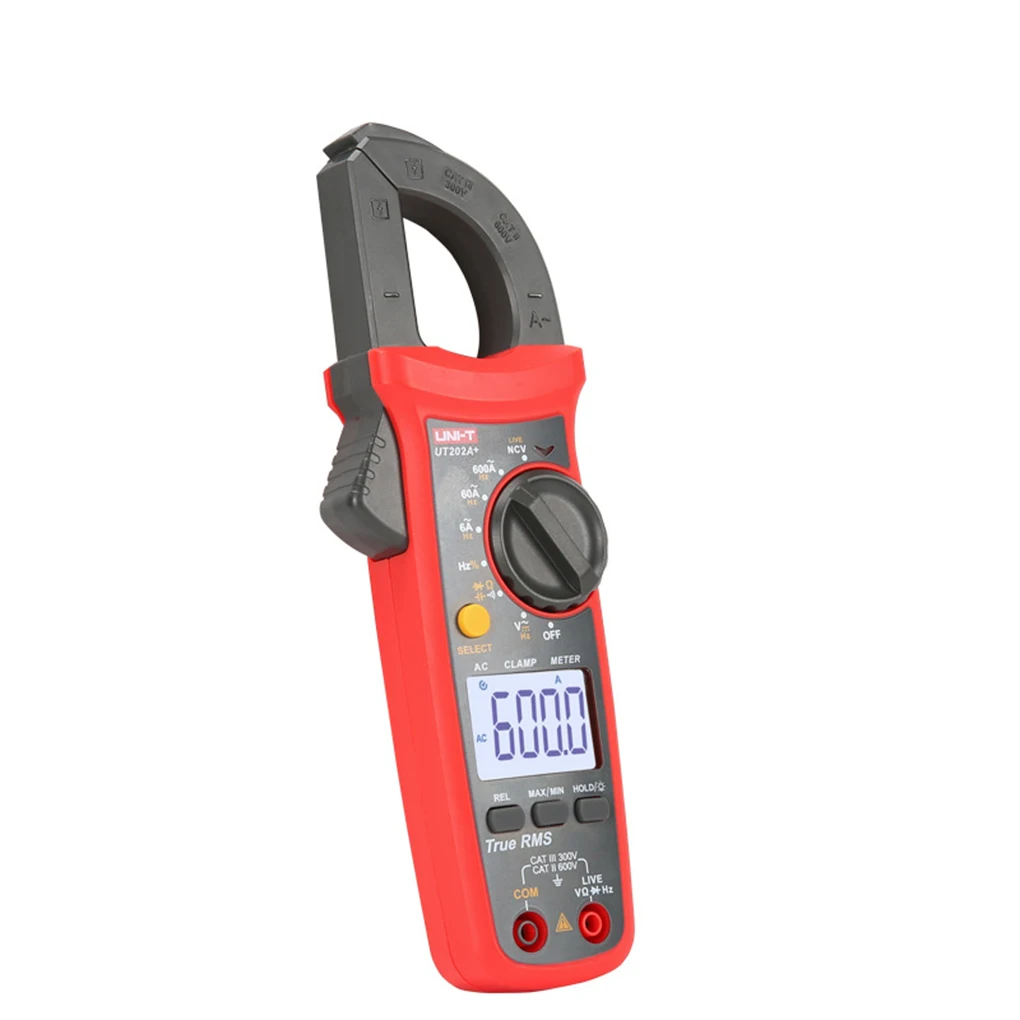 UNI-T Clamp Meter UT202 Plus Digital Tester Ammeter Electric Multitester Professional Voltmeter Pliers Accessory