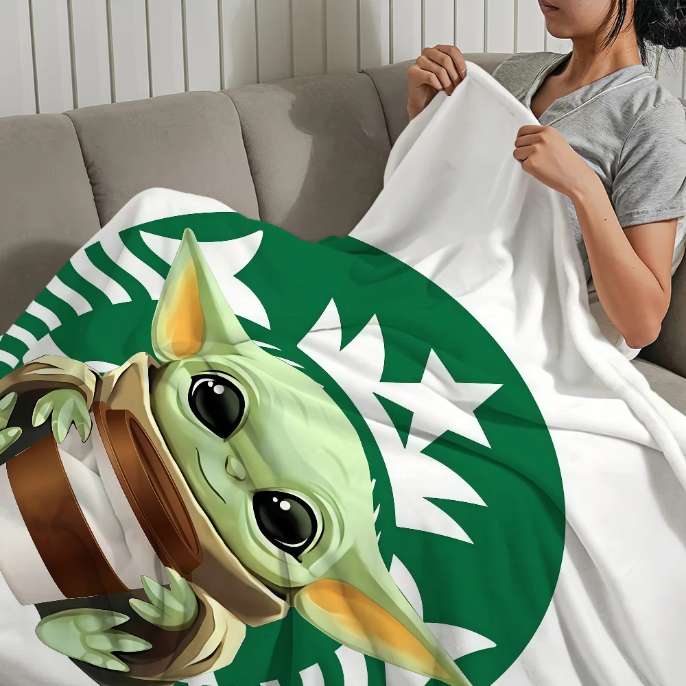 STAR Yoda W-WARS Blanket For Soft Throw Blanket for Picnic Bed Sofa Home Bedroom Cozy Warm Comfortable view 6