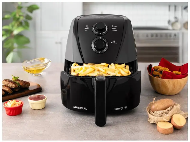 Fritadeira Elétrica sem Óleo Mondial Air Fryer 110V — foto 5