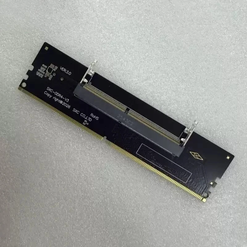 Original SODDR4 Adapter Card, Notebook DDR4 To Desktop Motherboard Test & Protection Adapter Board