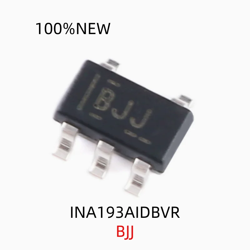 (10 Pieces) 100% New Ina193Aidbvr Silk Screen Bjj Package Sot23-5 High-Speed Voltage Output Current Shunt Monitor Chip Ic
