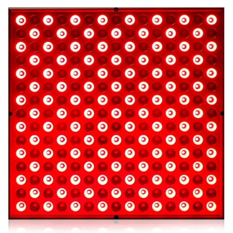 

LED-Red-Light-Therapy-Device - 45W LED Panel Deep 660nm and Near-Infrared 850nm Light Combo for Skin Beauty Pain Relief of Musc