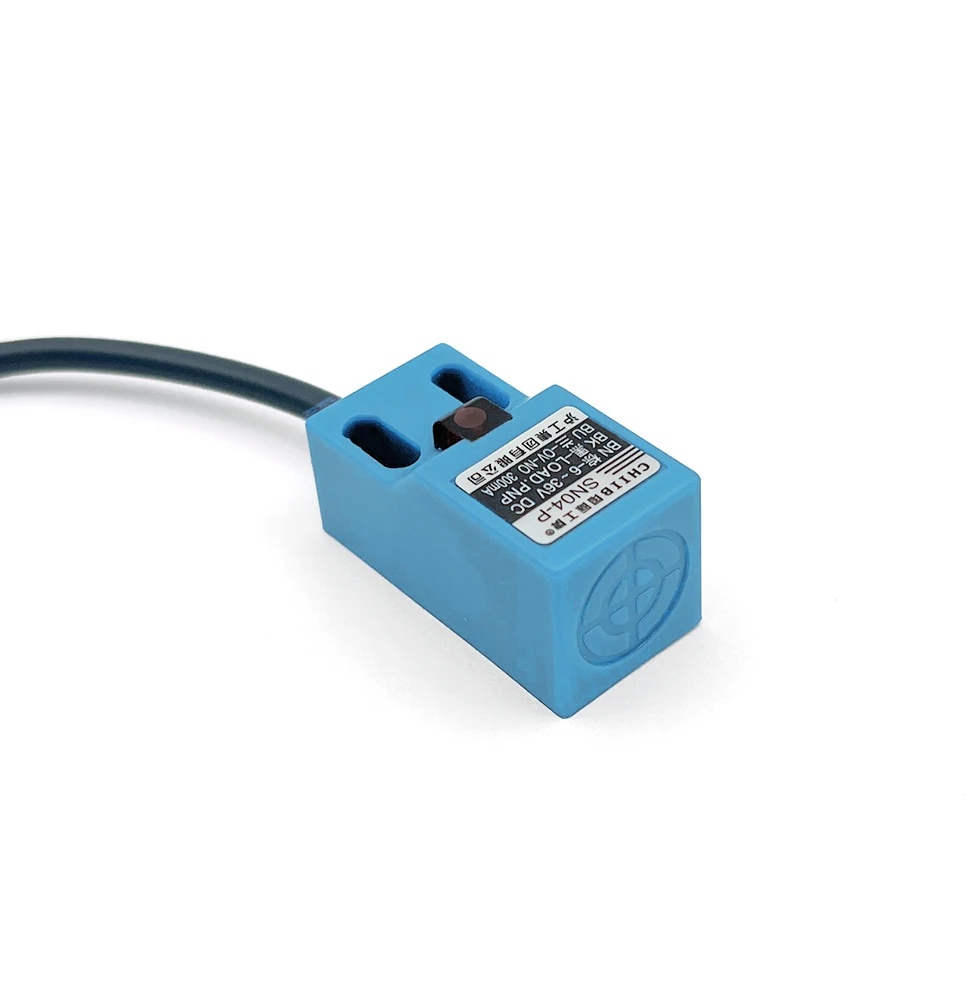 1pcs SN04 series SN04-N SN04-N2 SN04-P SN04-P2 DC NPN PNP NO NC 4mm prism shape inductive proximity sensor switch blue