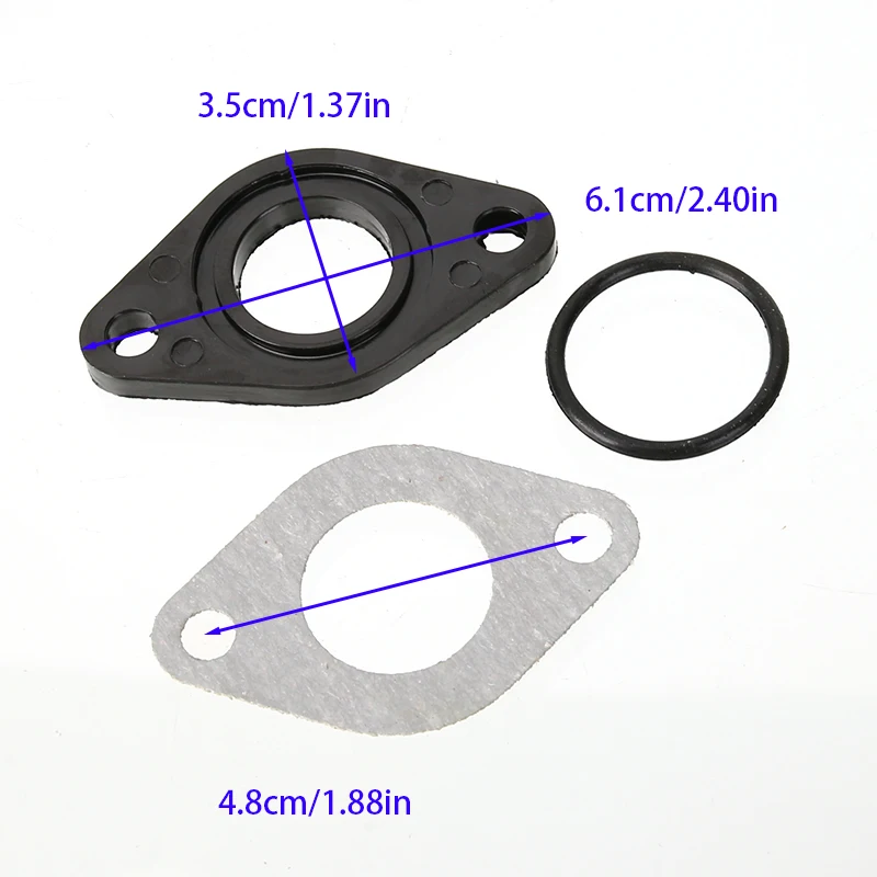 Carburetor Intake Manifold Gasket Vehicles 50cc-110cc Engines ATV CRF XR 50 70 Clone Engine For For Honda Horizontal