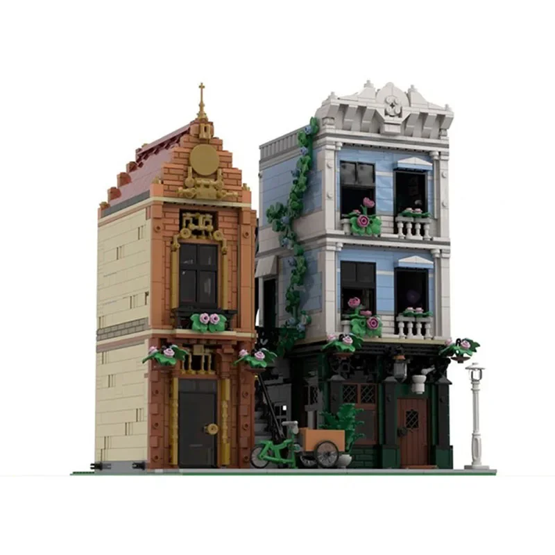 3101pcs MOC Tudor & Apothecary Architecture Building Blocks Bricks Toy for Children Adult Birthday Festival Gift