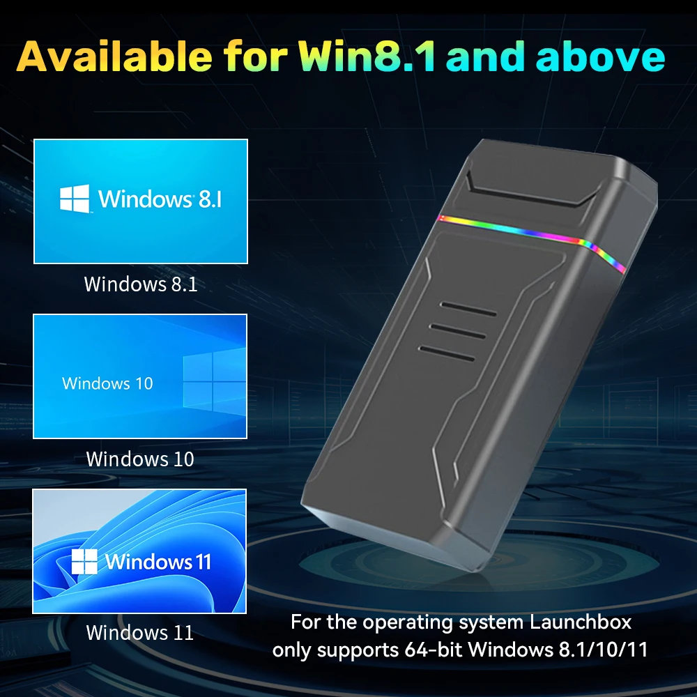 3TB External Retro Game HDD Emulator Game Consoles For N64/Xbox/Switch/PS4/PS1/DS Launchbox Game Hard Drive For Win PC Plug&Play