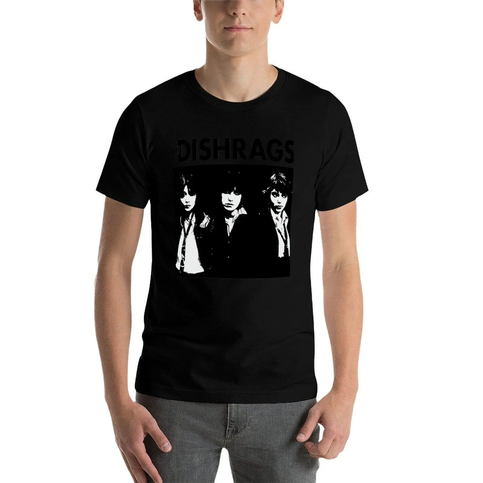 all-female man t t rock cotton t shirts T-Shirt Dishrags Canadian The band graphic funny shirts man punk mens shirts