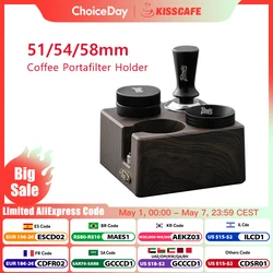 Coffee Tamping Station Stand Portafilter Holder 51MM 54MM 58MM ABS For Delonghi Breville Espresso Accessories Barista Tools
