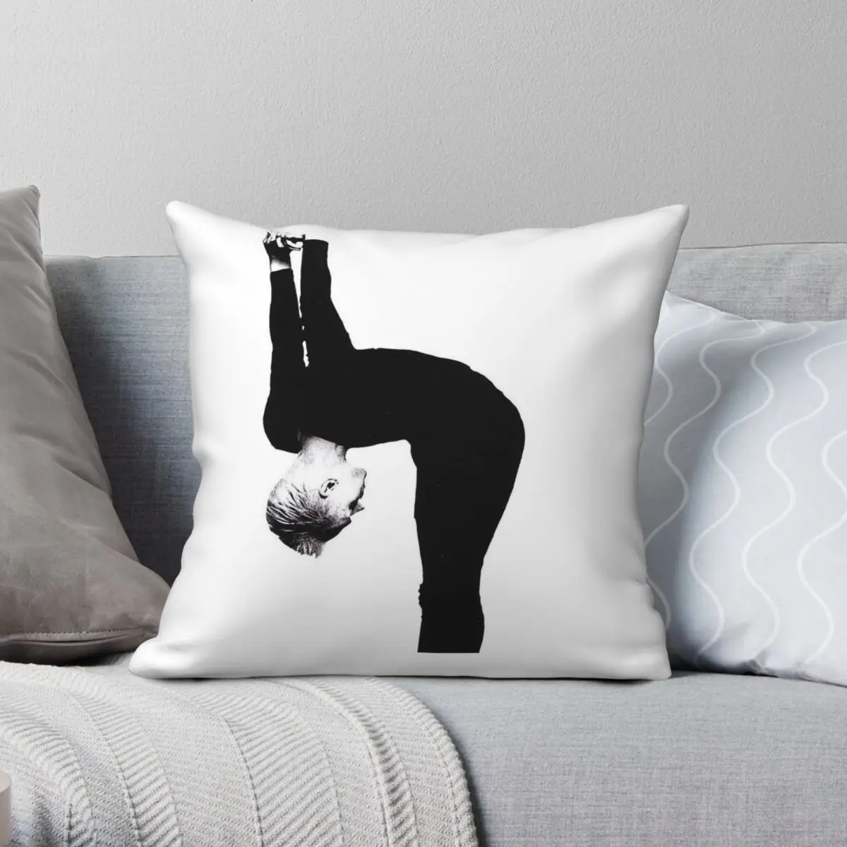 

Peter Murphy Square Pillowcase Polyester Linen Velvet Creative Zip Decorative Throw Pillow Case Sofa Cushion Cover 18"