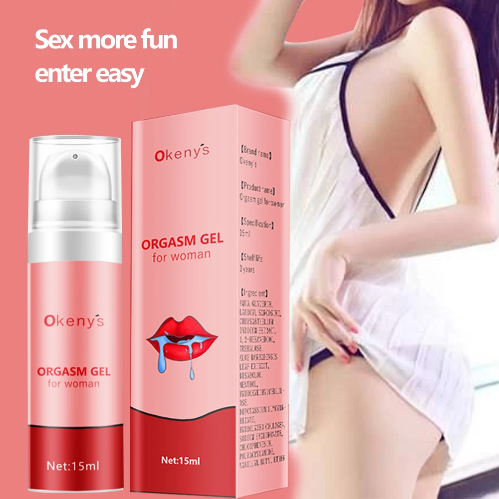 15ml Intense Orgasmic Gel Sex Drops Exciter Women Climax Spray Orgasm Strong Enhance Female Libido Gel Vaginal Tightening Oil