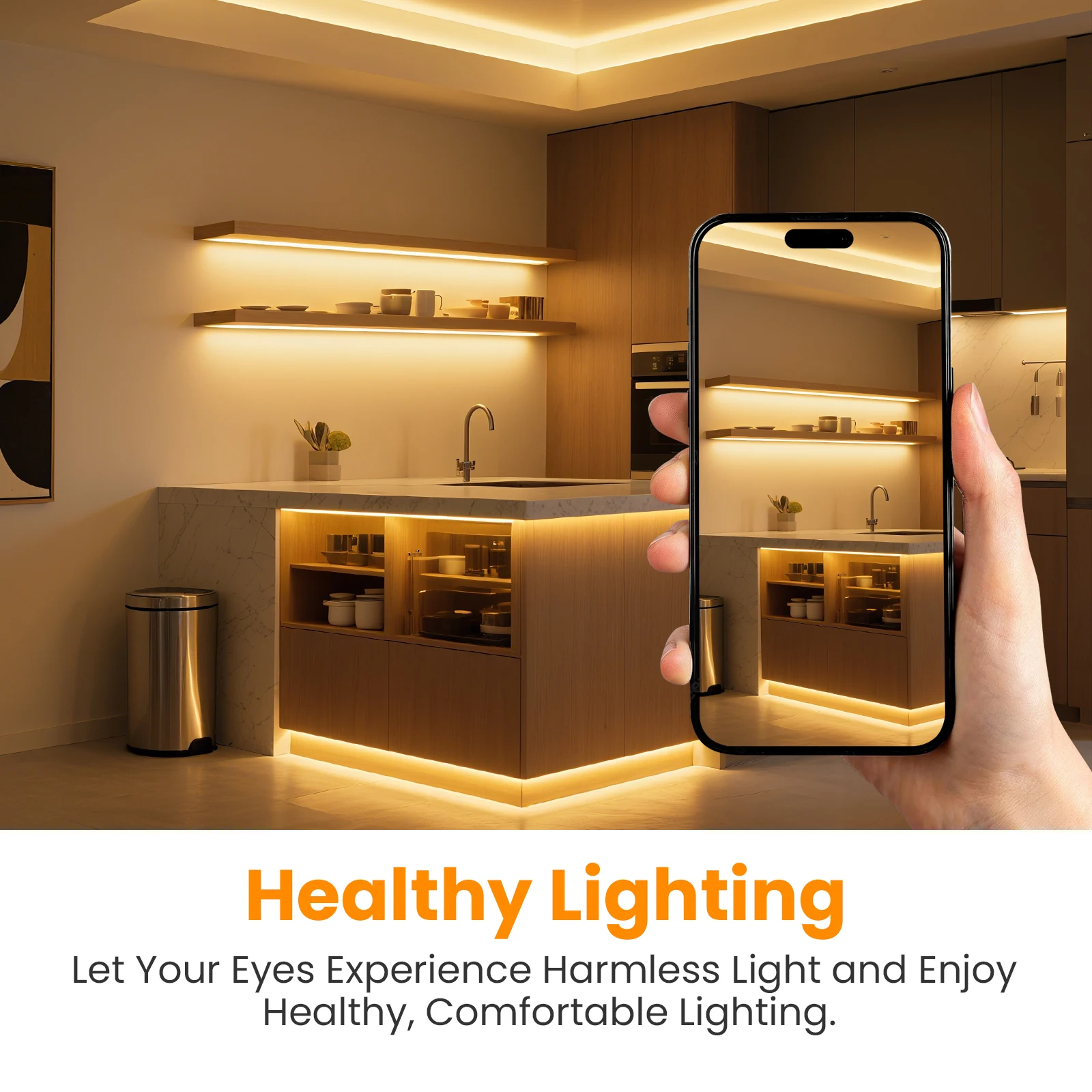 IP68 Waterproof COB LED Strip Light DC12V 24V 320LEDs/M 3000K 4000K 6000K Indoor Outdoor Linear Dimmable Ribbon LED Tape 1M- 20M