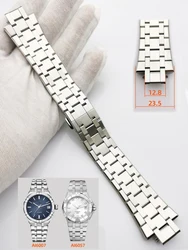 Cadena de reloj de acero de precisión, accesorios de reloj, correa de reloj, accesorios de reloj, para Die LACROIX AIKON AI6008 AI6007 AI6038 AI6058