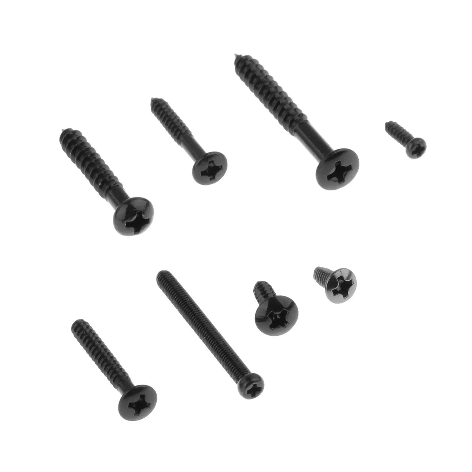 226 قطعة طقم مسامير ربط الجيتار الكهربائي لمفتاح الالتقاط وأزرار لوحة الرقبة