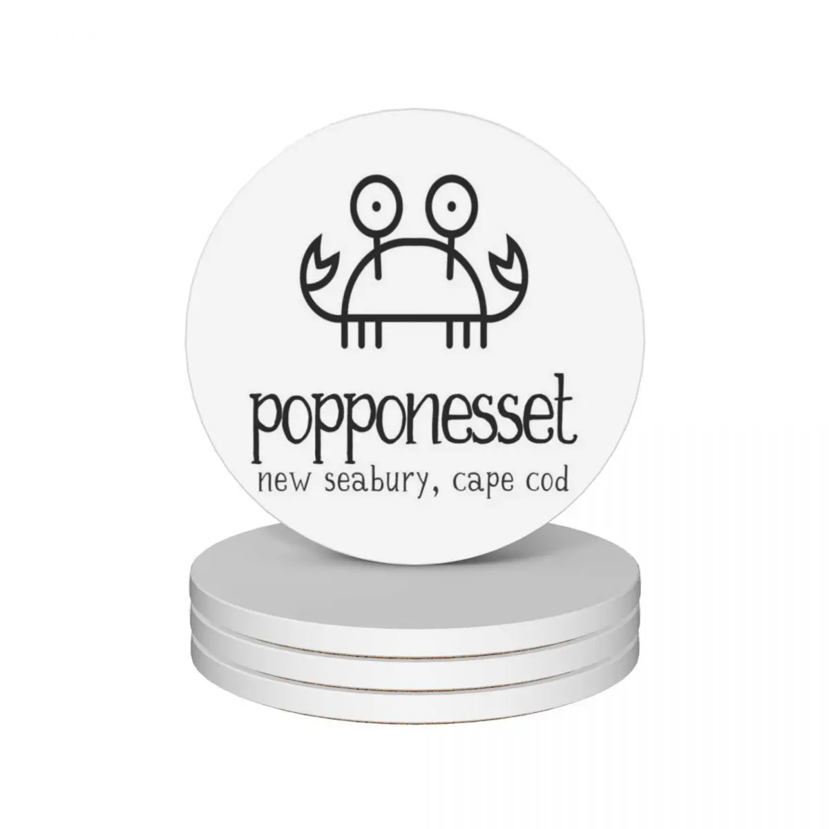 

Popponesset - Lobster Ceramic Coasters (Set of 4) mug set for cups set kawaii plate Coasters