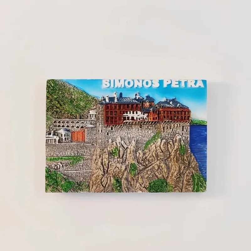Greece Aegean Sea Travelling Fridge Magnets Rhodes Stag Sculpture Tourism Souvenirs Fridge Stickers Home Decor Wedding Gifts