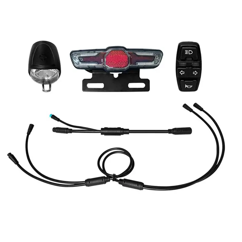 

Quantum Controller Waterproof Line DK336 Light Group Front Light Rear Light Brake Light Turn Signal Horn 9 Core Metal+Plastic