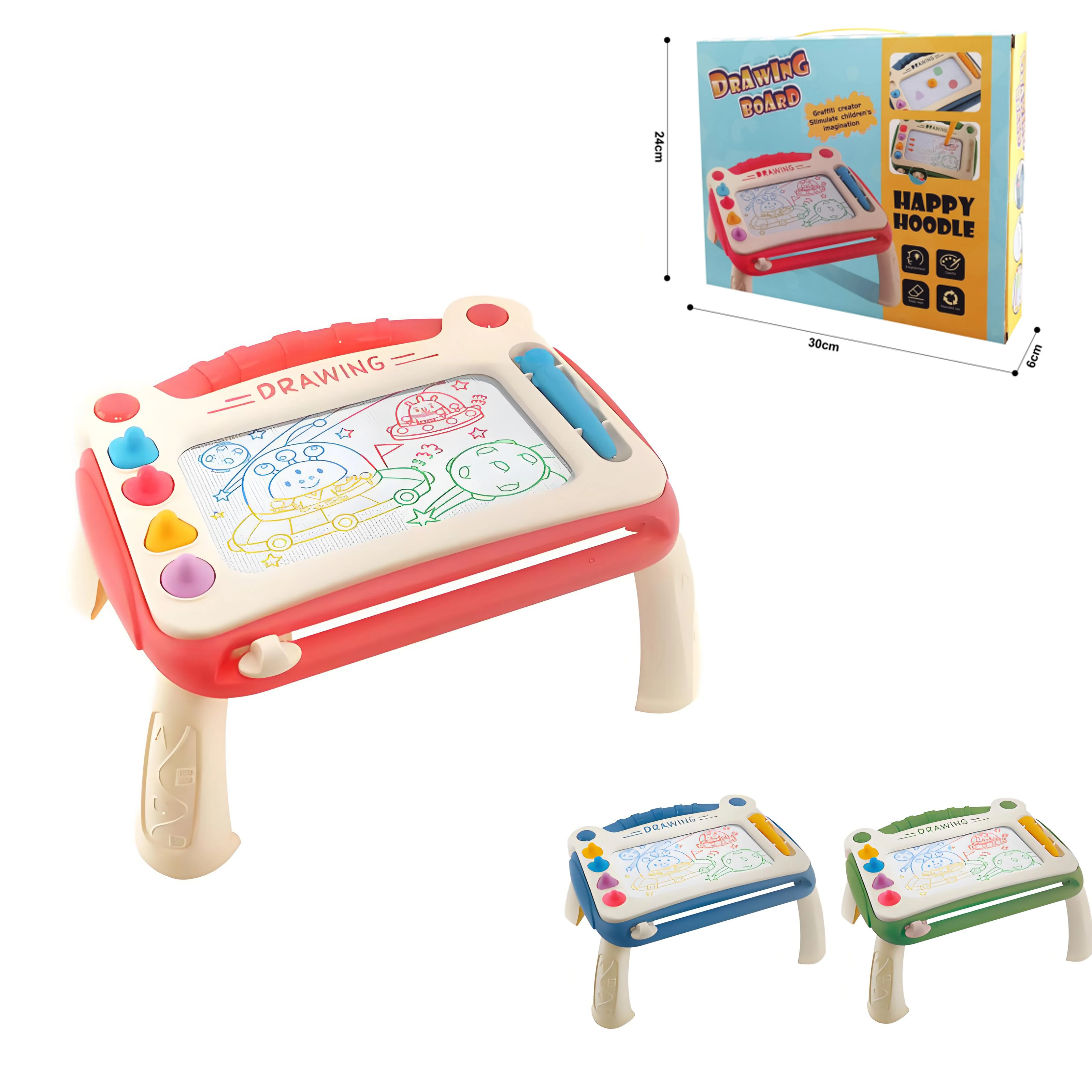 Children Magnetic Drawing Board WordPad Baby Color Graffiti Board Drawing Tool Art Educational Montessori Toy Kids Xmas Gifts
