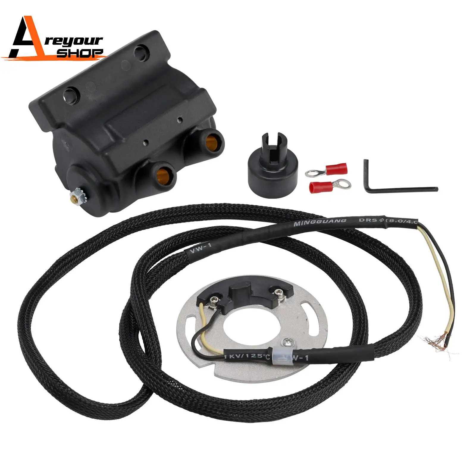 

Complete Ignition Kit - Dual Fire for Sportster Touring Dyna Softail 1970-2003