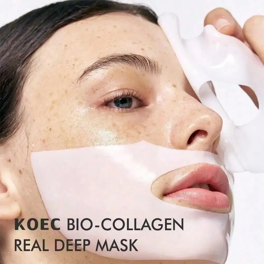 Deep Absorbable Bio-Collagen Night Mask with Ferment Extracts, Multi-Benefit Overnight Skin Care Mask, Helps Plump Skin Texture, Refines Pore Appearance, Tones Facial Contours, and Enhances Natural Radiant Skin Tone