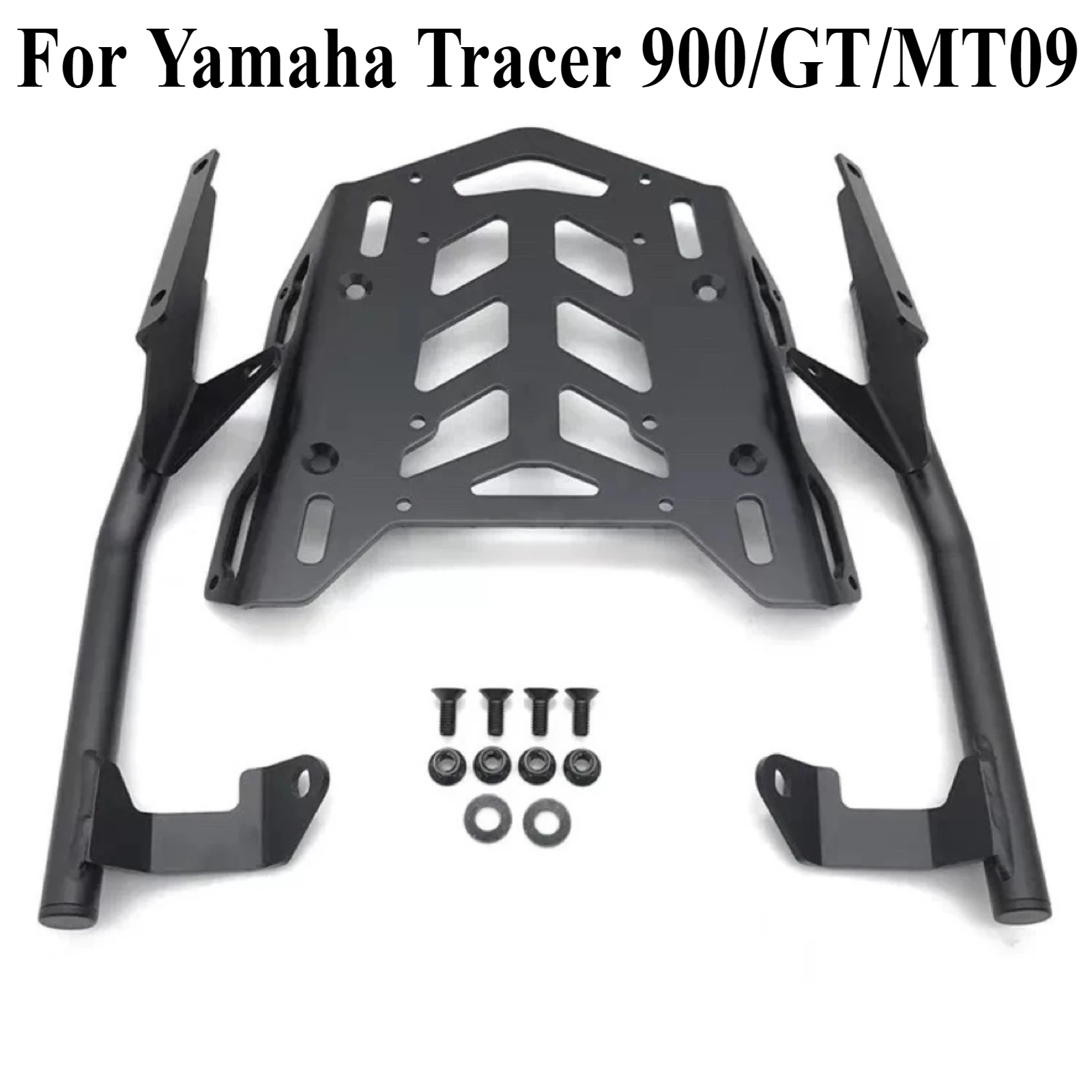 

Для мотоциклов Yamaha Tracer 900/GT/MT09: Задний багажник, крепление для кофра, подставка для груза, прочные модифицированные аксессуары