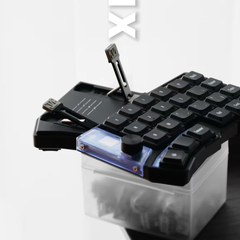 

PresaleHot Sales NEW Cornix Split Keyboard Custom Bluetooth Wired CNC VIAL Changing Key Kaih Choc V2 Axis Ergonomic Keyboard