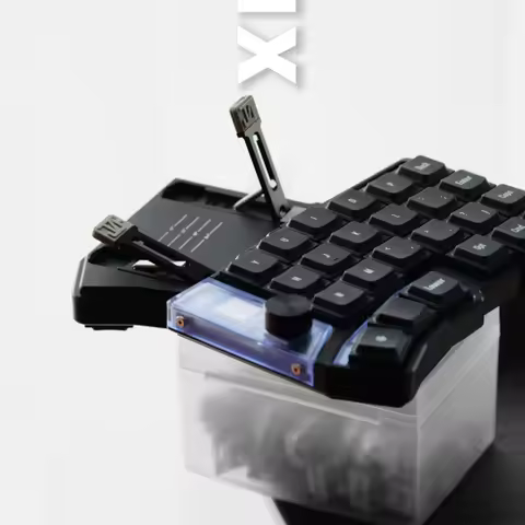 PresaleHot Sales NEW Cornix Split Keyboard Custom Bluetooth Wired CNC VIAL Changing Key Kaih Choc V2 Axis Ergonomic Keyboard