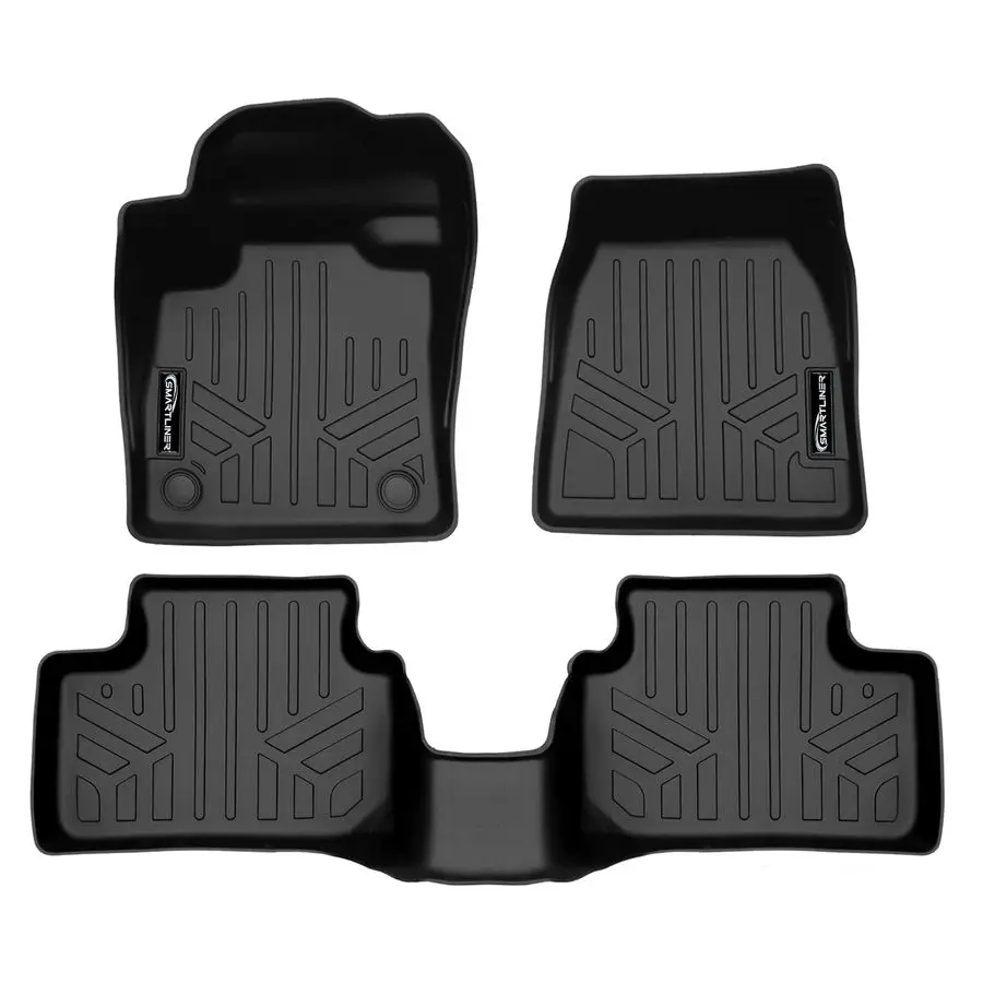 

Custom Fit All Weather 2 Row Floor Mat Liner Set Compatible with 20252025 Volvo EX40