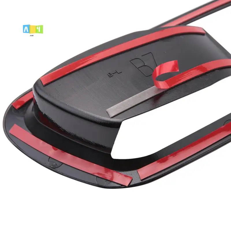 

A04E-4Pcs For NEW Inner Door Handle Bowl Panel Cover Trim Fit For Honda HRV XRV XR-V HR-V 2022 2023 Glossy Black