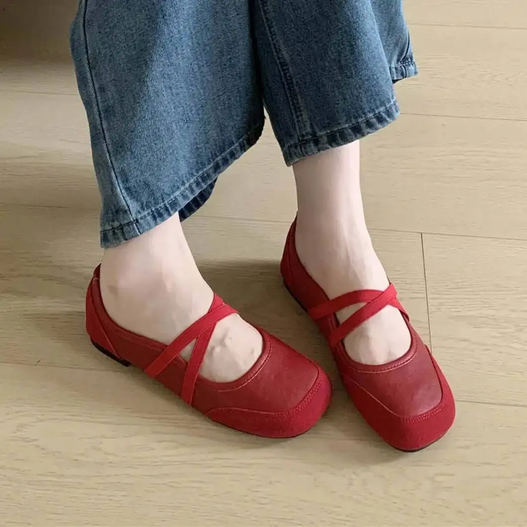 

Женская обувь Мэри Джейн, новые модные балетки, черные, серебристые балетки на плоской подошве