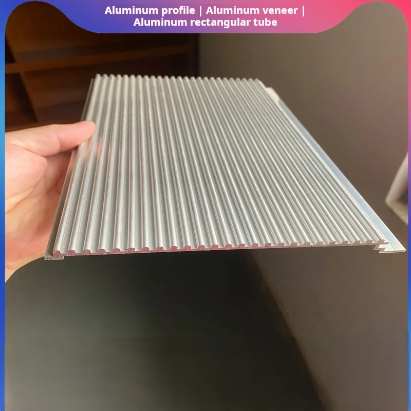 

Wave aluminum plate Great Wall aluminum veneer grating curtain wall door head sign concave and convex European corrugated metal