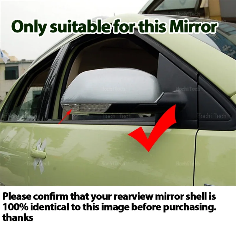 Mirror Heated Side Mirror Glass Rearview Mirror Lens for VW Volkswagen Polo Vivo GTI 4 MK4 Facelift 2006 2007 2008 2009 2010