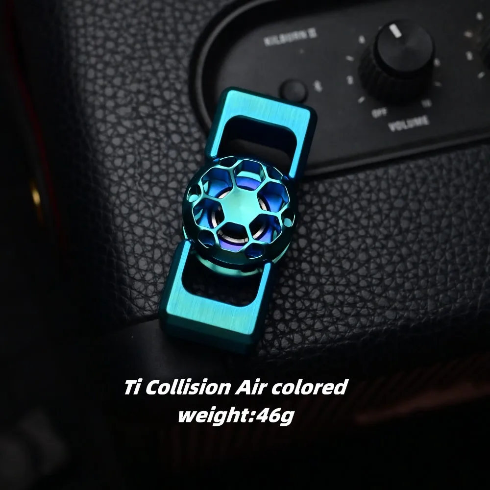 Kinetics Asia Pacifi EDC Collision Air Fidget Spinner Miedziany Spinner Antystresowy Zabawka Antystresowa Dla Dorosłych Zabawki na Niepokój Biurko