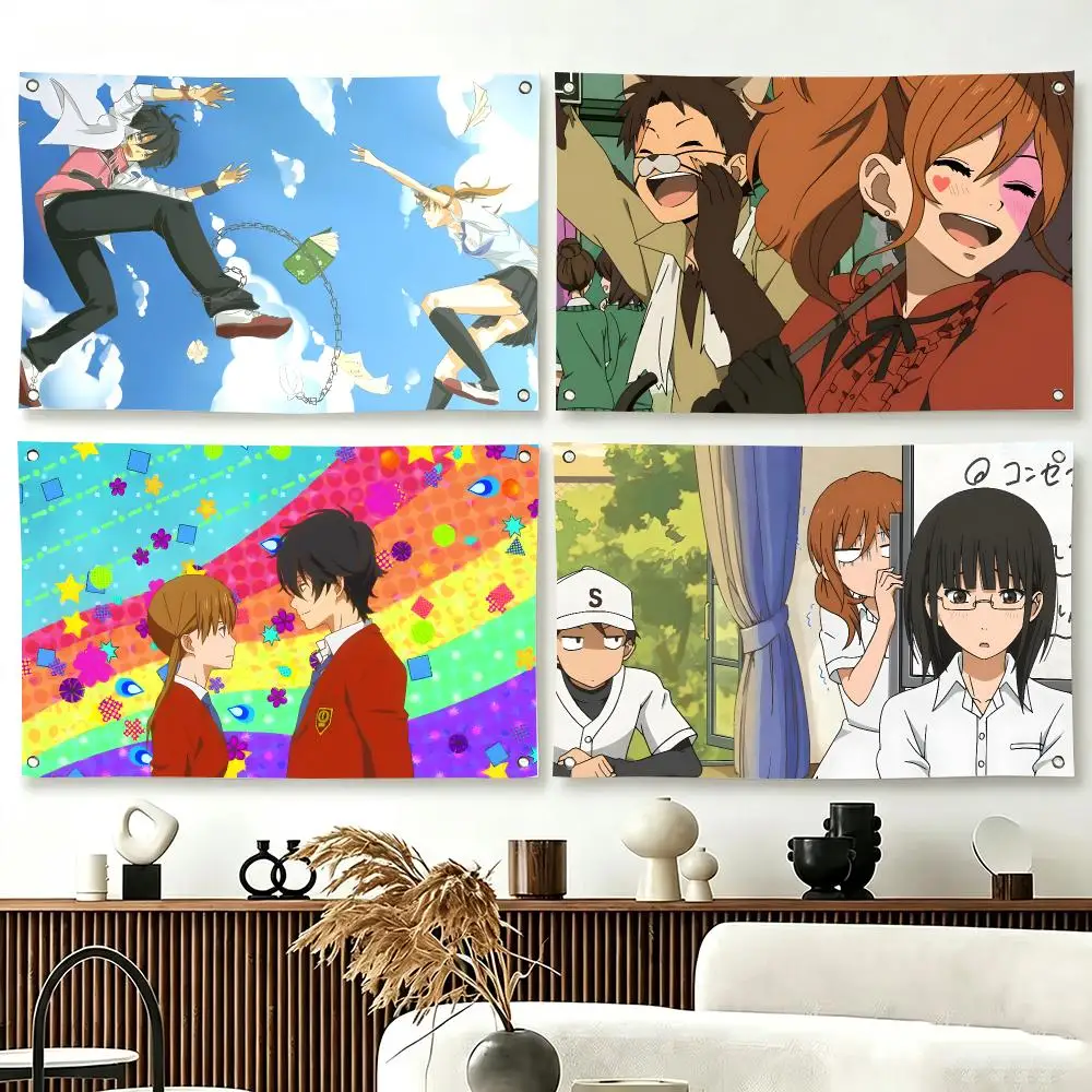 Comedy Anime M-My Little Monster Flags  For Living Room Home Dorm Decor Wall Outdoor Camping Party Banner Gifts