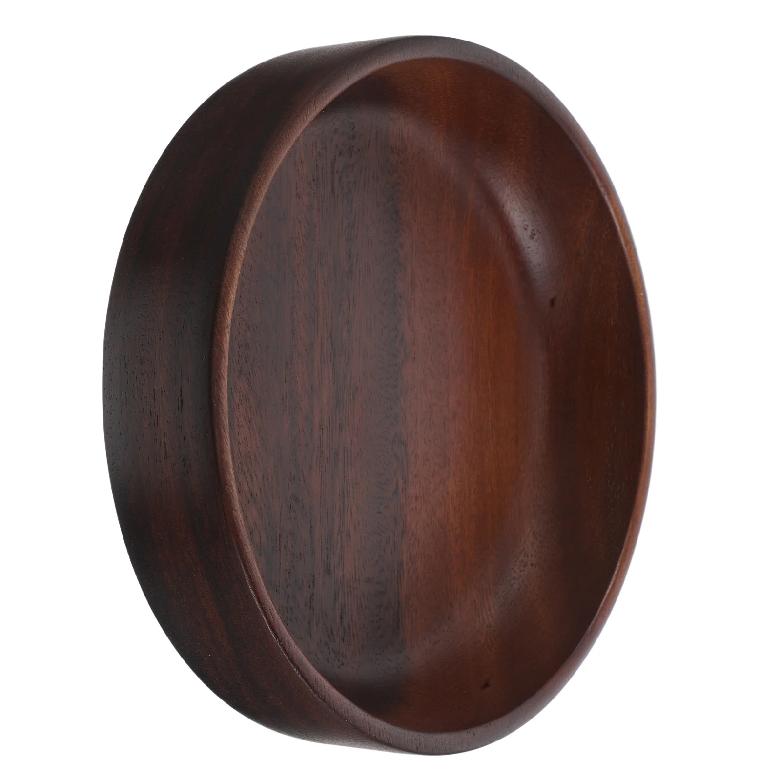 

Wooden Salad Bowl 7.86'' Round Acacia Wood Serving Bowl For Fruits Snacks Popcorn Party Gatherings Kitchen Tableware Rustic