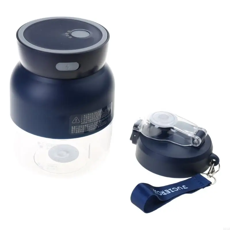 D0ab Combable cho lắc và sinh tố 500ml Cup Travel 2 LID có thể sạc lại