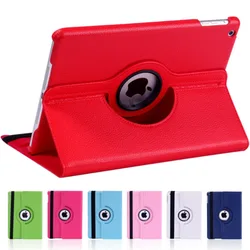 Case For iPad Pro Air 11 M4 2024 2025 11th 10th Generation Case 10.2 7 8 9th Air 5 4 3 5th 6th 9.7 Mini 6 4 5 360 Rotating Cover