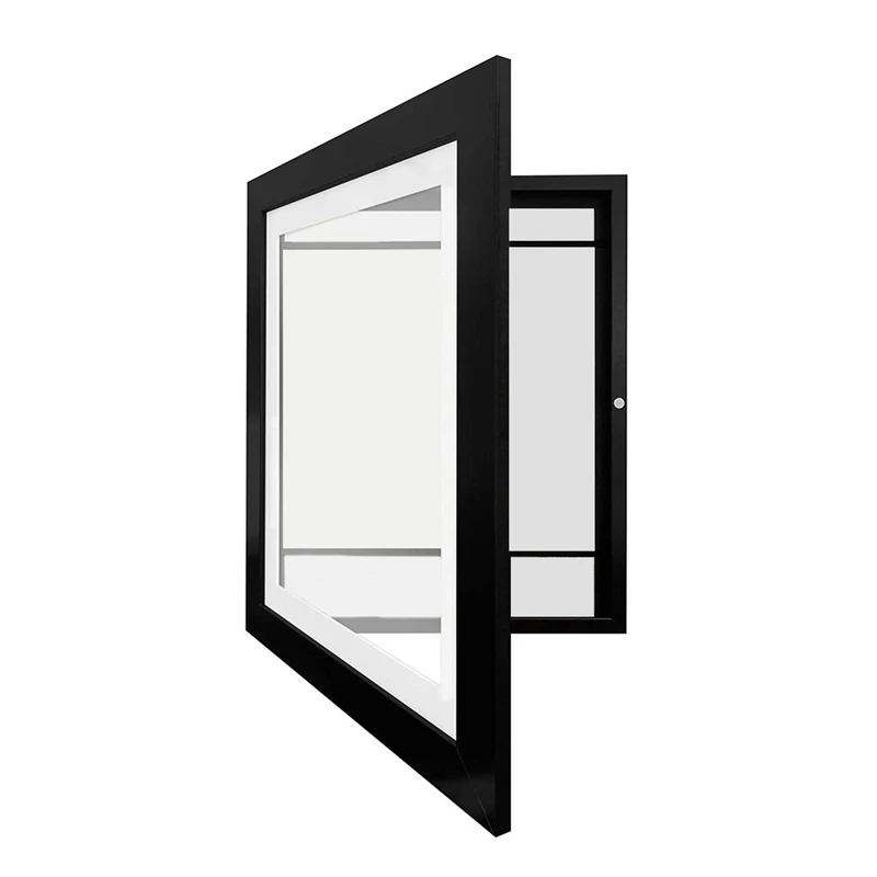 Marcos de arte A4 para niños, papel de dibujo abierto frontal, cubierta abatible para niños, adecuada para marcos de almacenamiento, manualidades, imágenes colgantes