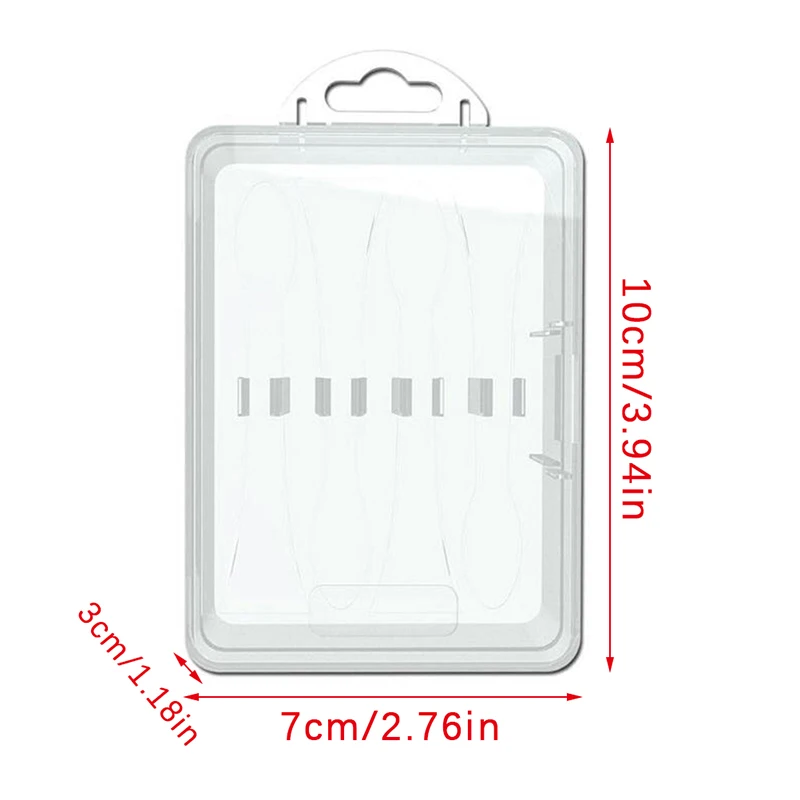 Travel Portable Box Universal Holder Electric Toothbrush Head Storage Case Transparent