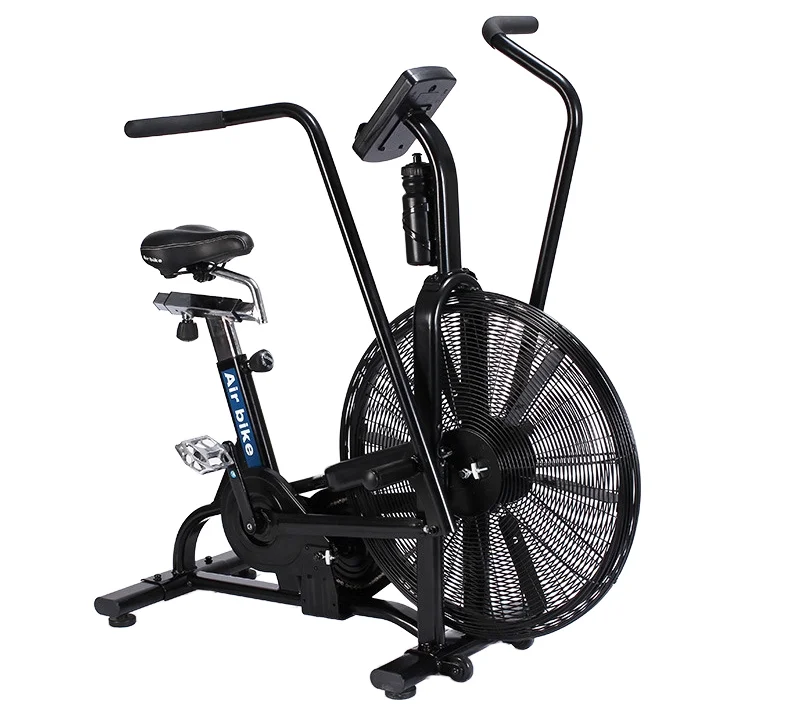 

Gym Studio Aerobic Air Bike for Exercise Commercial Wheel Wind Resistance Spinning Bike Indoor Air Bike with Screen1
