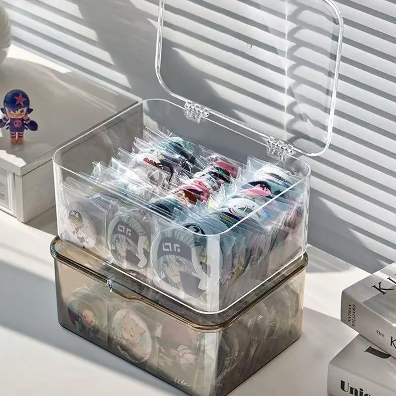 

Transparent Miscellaneous Storage Box Acrylic Clear Storage Organizer Box Cosmetics Storage Case Waterproof Dustproof With Lid