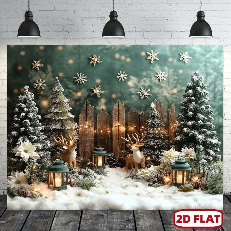 VIKAMA Christmas Story Tapestry, Nativity Manger Holy Night, Religious Xmas Wall Hanging for Home Church Bedroom
