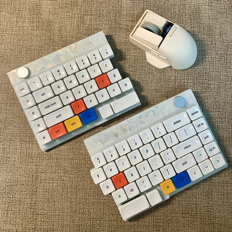 Time Themed Low-Profile Keycaps Pbt Five Sided Thermal Sublimation R3 Height Mechanical Keyboard Key Cap Complete Set Minimalism