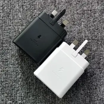 Samsung 45W UK Plug PD Charger Super Fast Charging Adapter pro Galaxy S24 S23 S22 S21 S20 Note 20 Ultra 10 Z Flip Fold 6 5 4 3 2 10 nejlepší prodej originální nabíječka samsung - №9