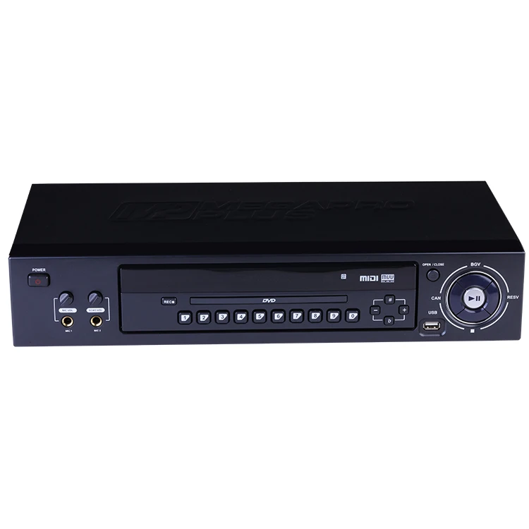 

Karaoke DVD Player 7 Segments LED Display High Speed USB 2.0 Support U DISK and USB HDD DVD Player