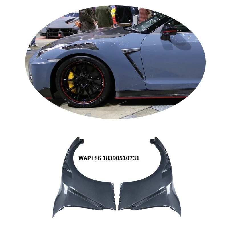 

MXGET 2020 Nismo Style Front Fender for 2008-2021 GTR R35 Car Fender R35 Vented Fender