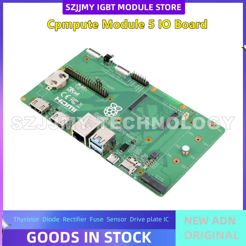 Raspberry Pi CM5 Modulo di elaborazione Scheda centrale Scheda di espansione Scheda inferiore Modulo di elaborazione 5 Scheda IO NUOVO ORIGINALE IN MAGAZZINO